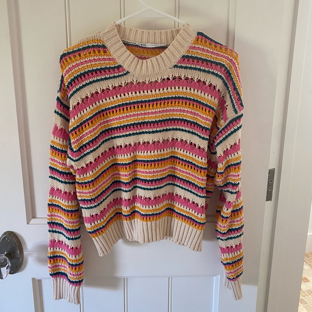 Colorful Zara Sweater